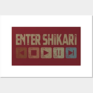 Enter Shikari Control Button Posters and Art